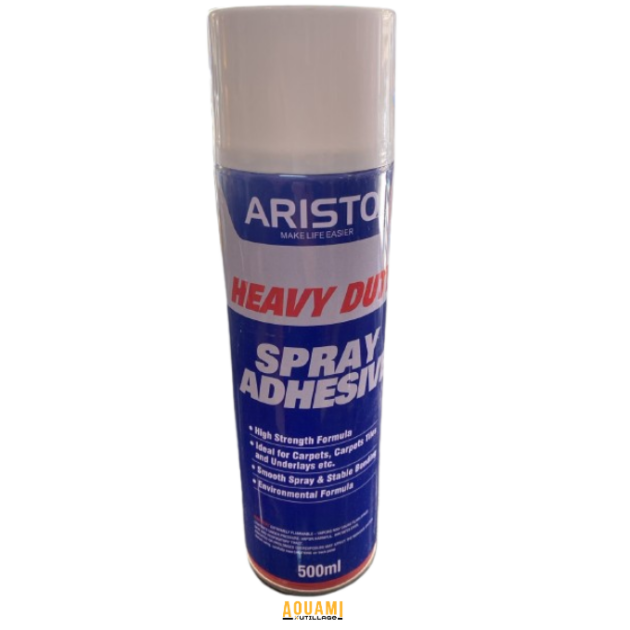 Colle spray adhésive ARISTO 500ml multi surfaces pour bricolage et décoration