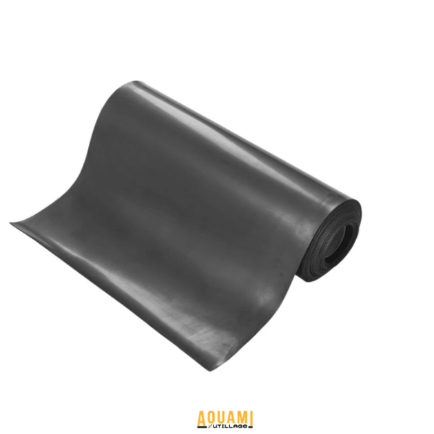 Tapis caoutchouc 1.2x10m épaisseur 2mm antidérapant pour protection de sol