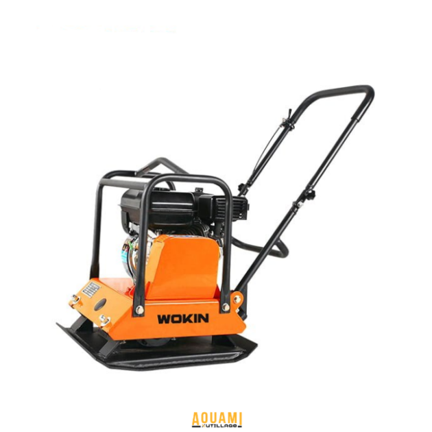Compacteur à plaque essence 6,5 CV 90 kg pour chantier