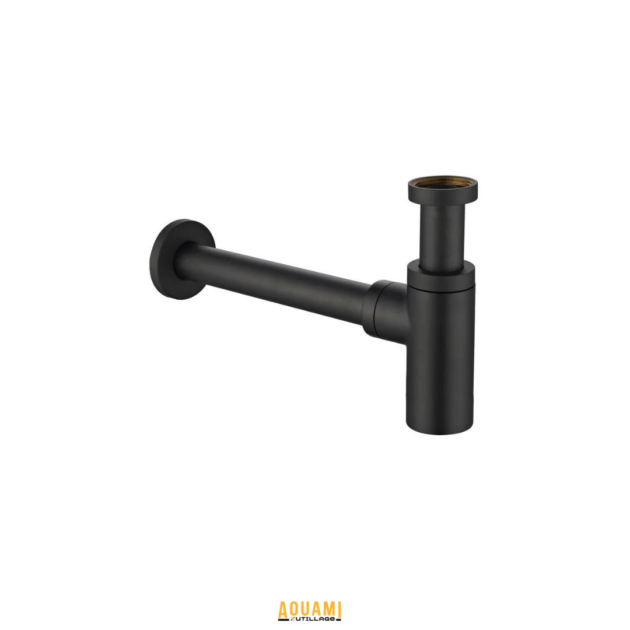 Siphon 40 mm noir ancien modèle TECHNOAGUA