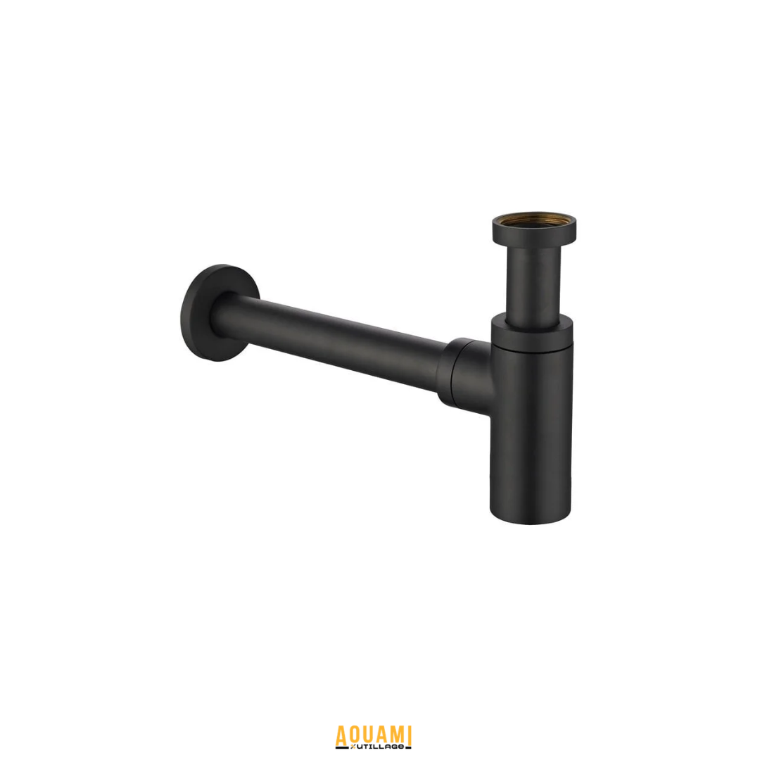 Siphon 40 mm noir ancien modèle TECHNOAGUA