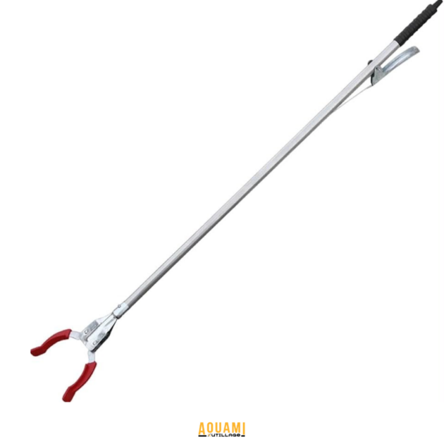 Pince attrape-tout 90 cm en acier inoxydable