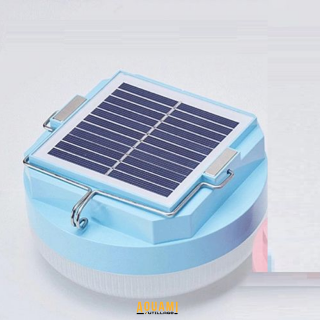 Lampe LED solaire rechargeable 100W avec USB