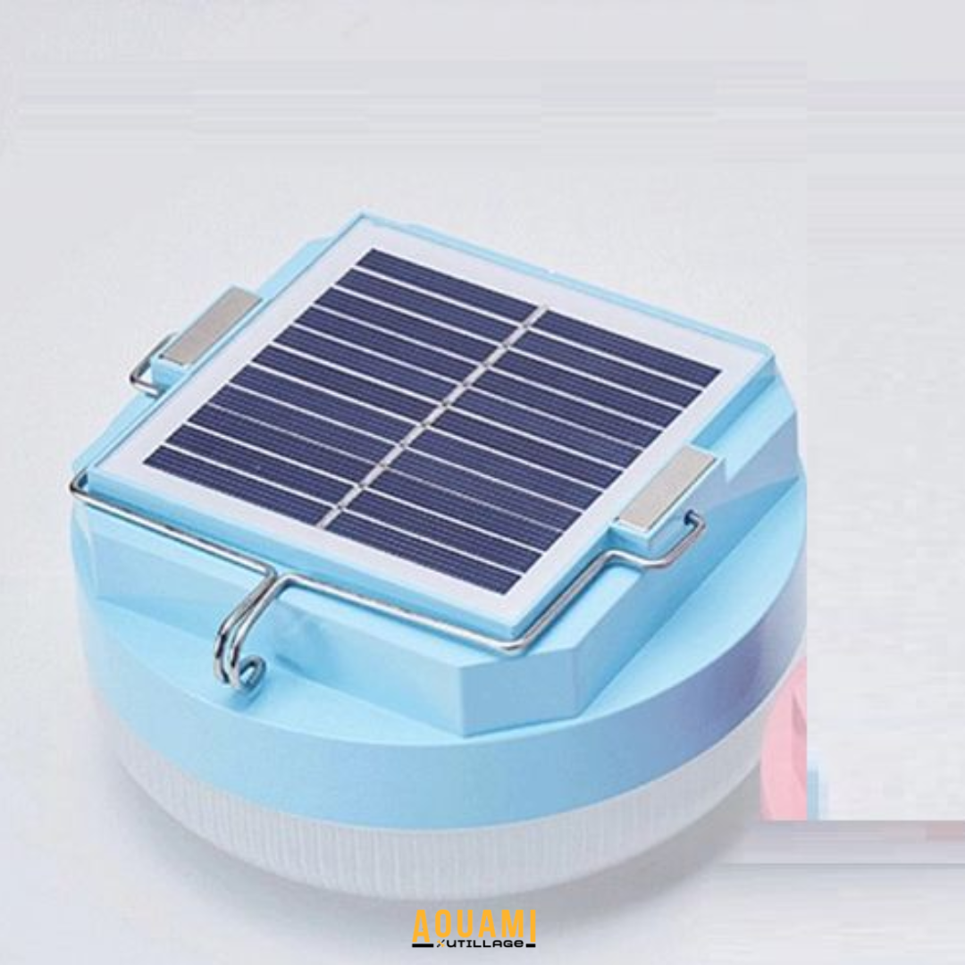 Lampe LED solaire rechargeable 100W avec USB