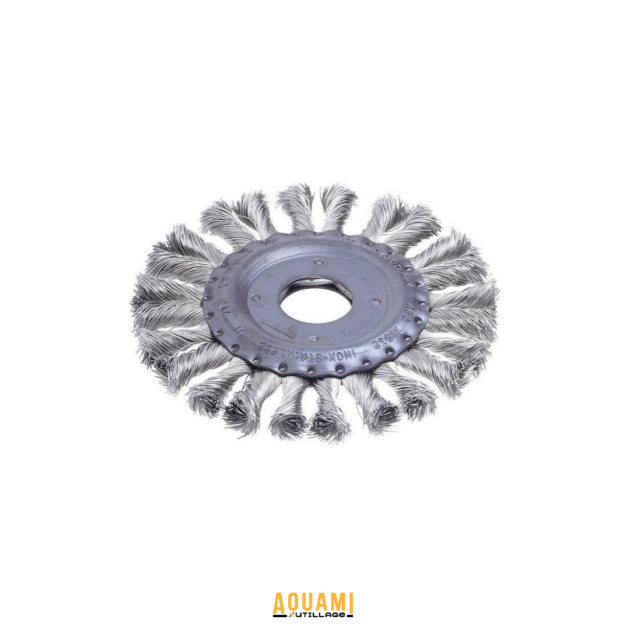 Brosse Circulaire Torsadée 150 mm / 200 mm