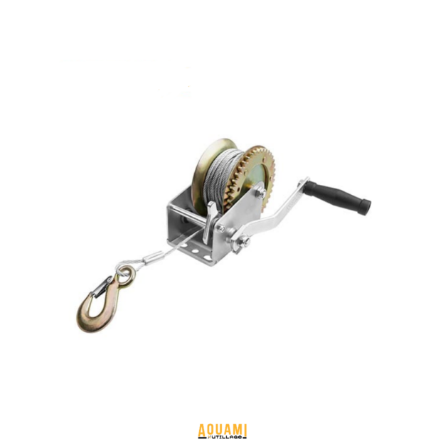 Treuil manuel WOKIN 1 tonne 10 mètres pour traction de charges